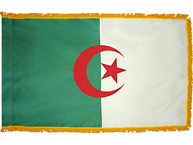 Algeria Flag for Indoor Use
