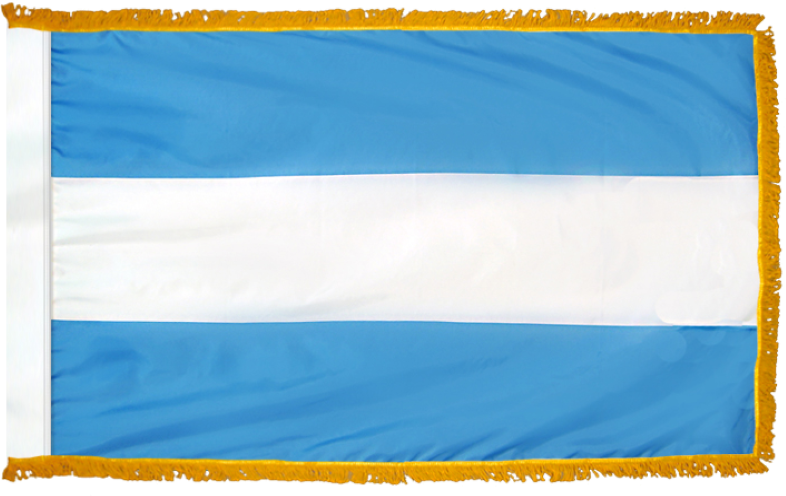 Argentina (No Seal) Flag for Indoor Use