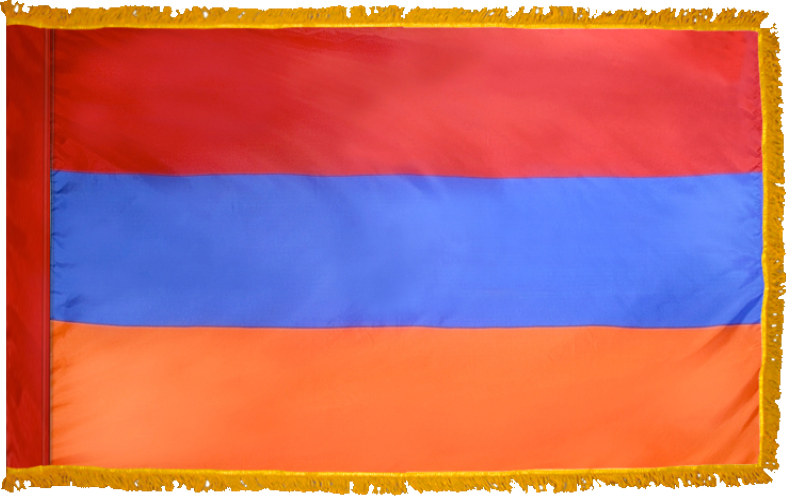 Armenia Flag for Indoor Use