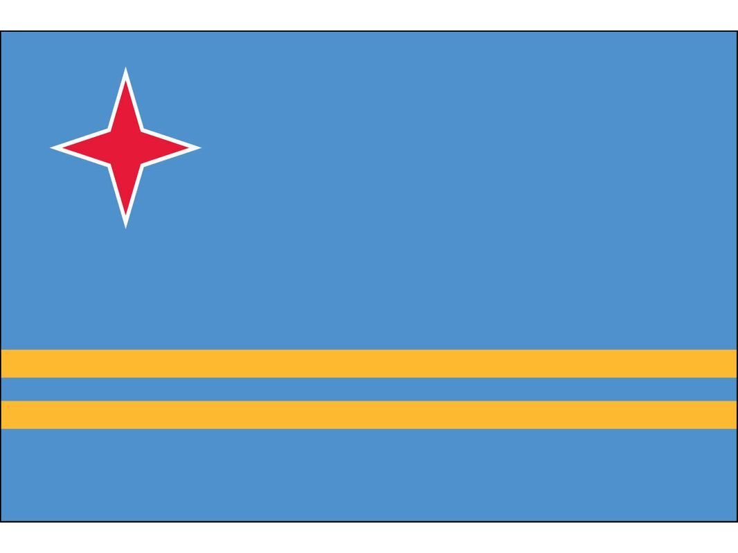 Aruba Flag for Outdoor Use