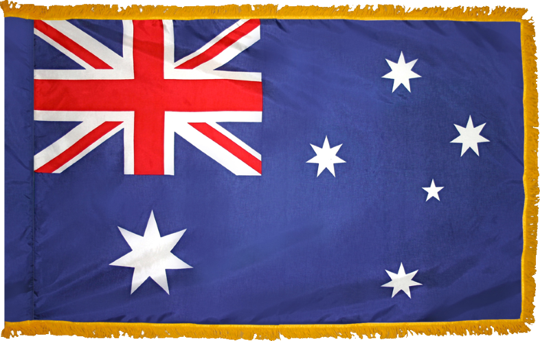 Australia Flag for Indoor Use