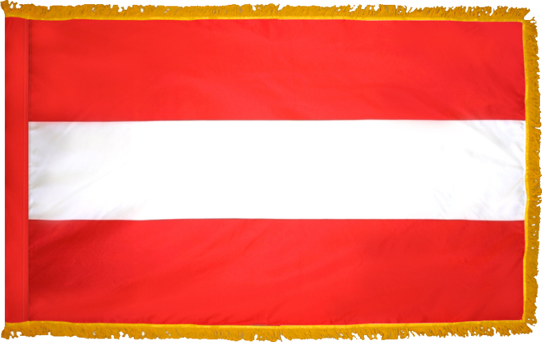 Austria Flag for Indoor Use