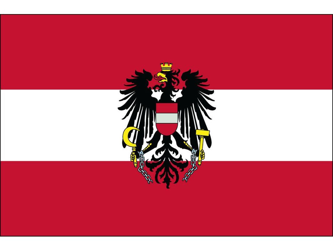 Austria w/ Eagle Flag for Outdoor Use
