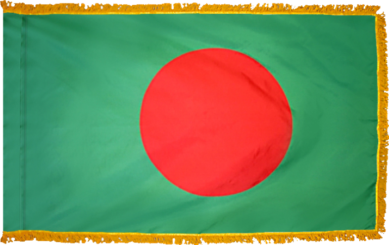 Bangladesh Flag for Indoor Use