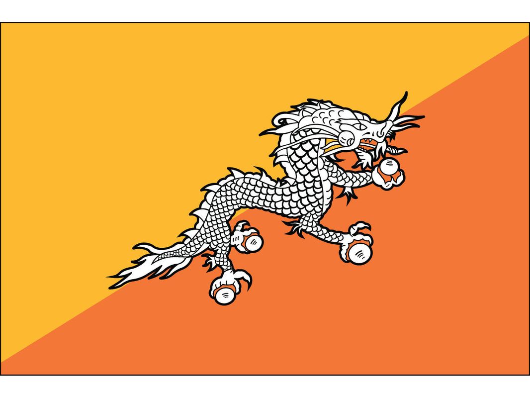 Bhutan Flag for Outdoor Use