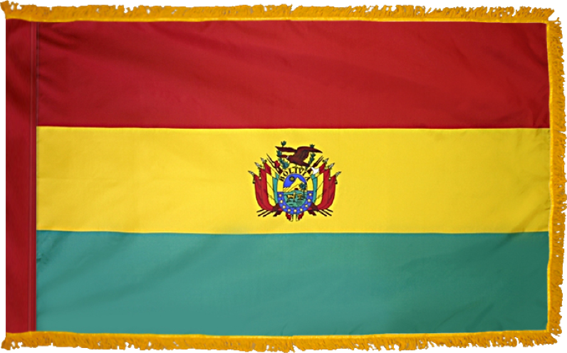 Bolivia Flag for Indoor Use