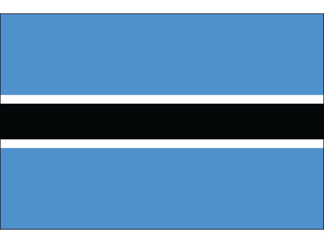 Bostwana Flag for Outdoor Use
