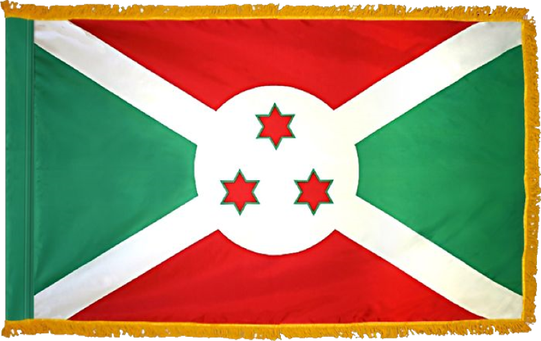 Burundi Flag for Indoor Use