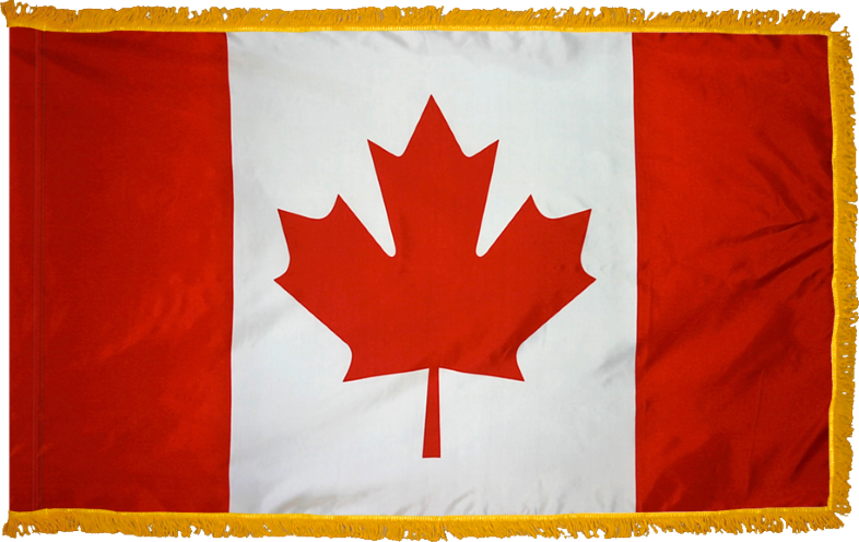 Canada Flag for Indoor Use