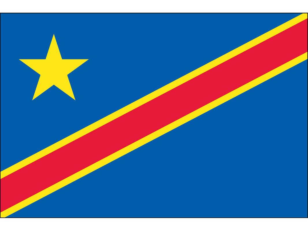Congo Democratic Republic Flag for Outdoor Use