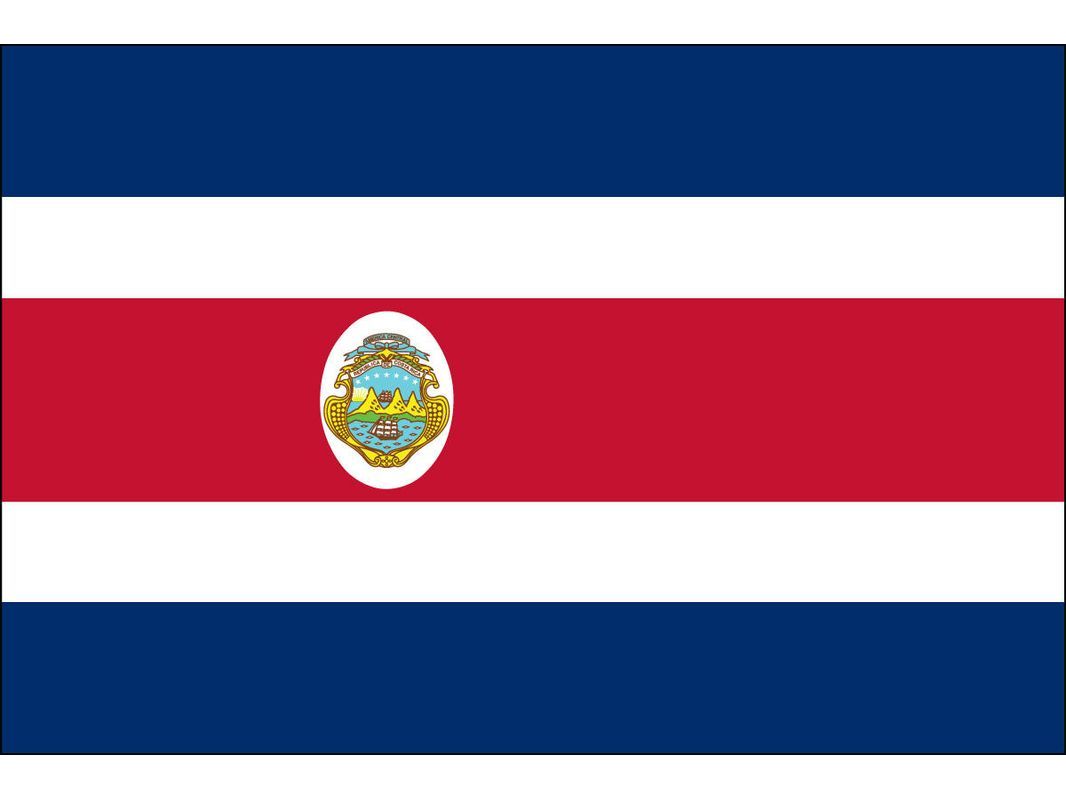 Costa Rica Flag for Outdoor Use