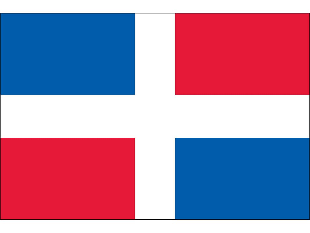Dominican Republic (No Seal) Flag for Outdoor Use