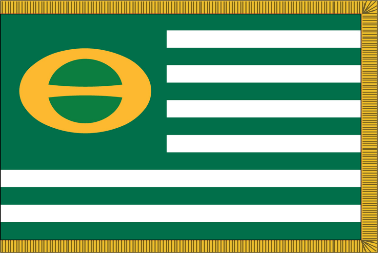 Ecology Flag for Indoor Use