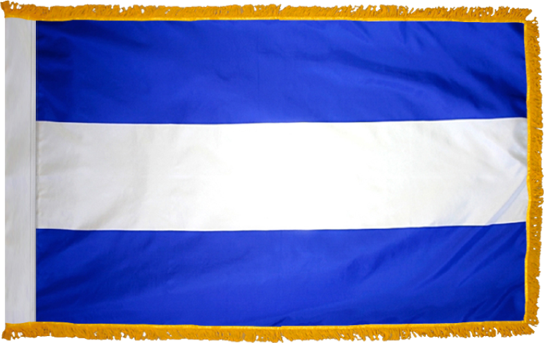 El Salvador (No Seal) Flag for Indoor Use