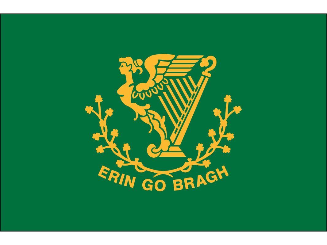 Erin Go Bragh Flag for Outdoor Use