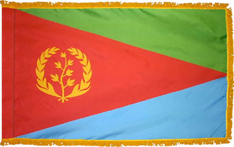Eritrea Flag for Indoor Use