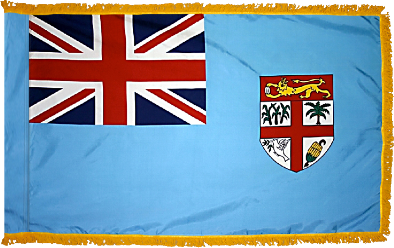 Fiji Flag for Indoor Use