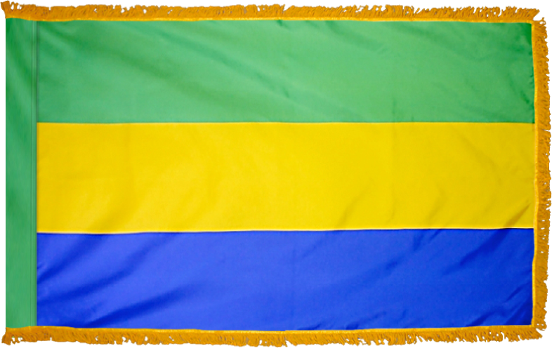 Gabon Flag for Indoor Use