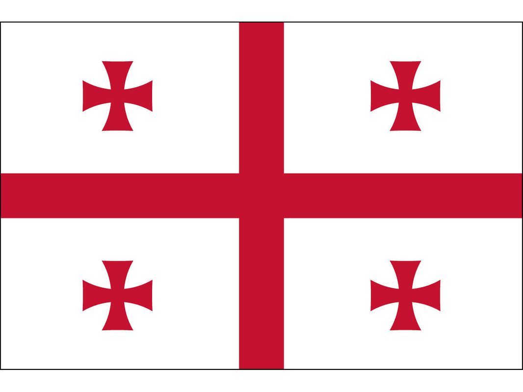 Georgia Republic Flag for Outdoor Use