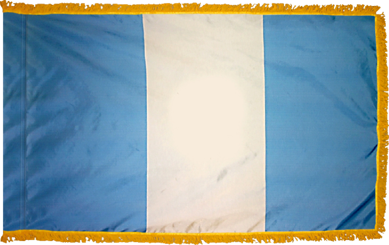 Guatemala (No Seal) Flag for Indoor Use