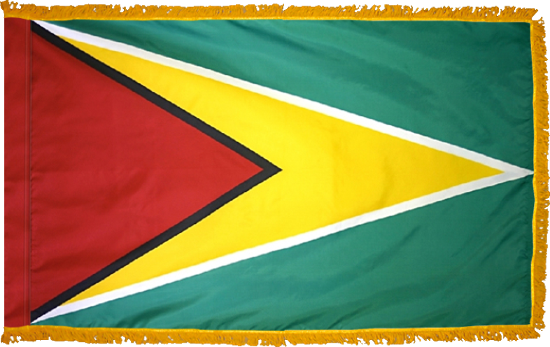 Guyana Flag for Indoor Use