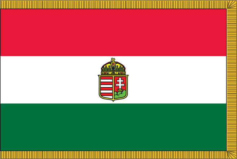 Hungary (1921-1946) Flag for Indoor Use