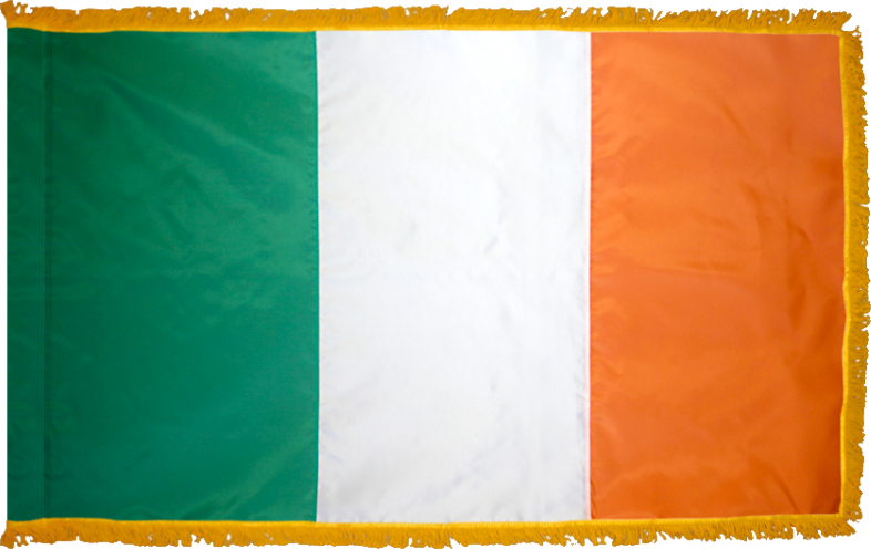 Ireland Flag for Indoor Use
