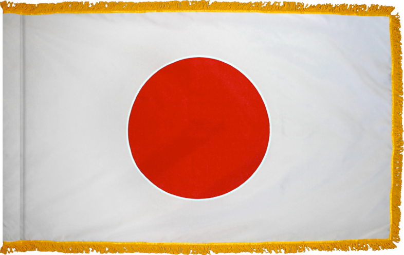 Japan Flag for Indoor Use