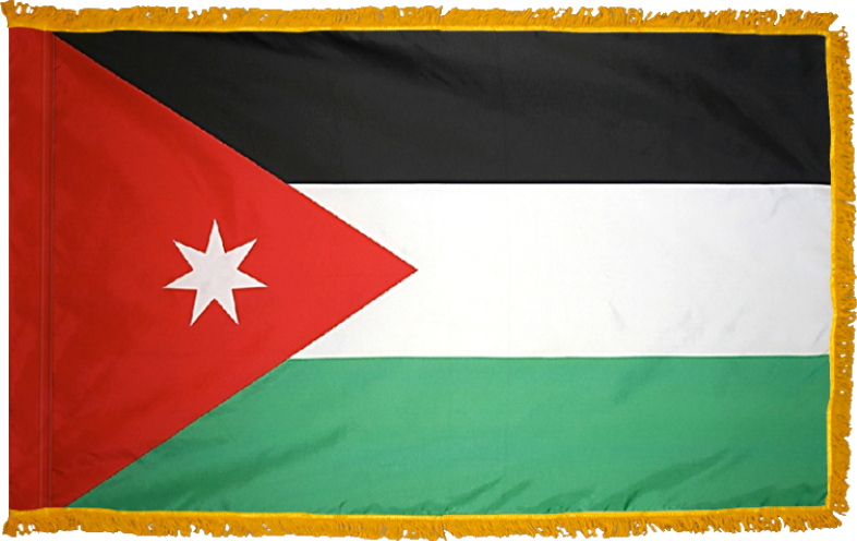 Jordan Flag for Indoor Use