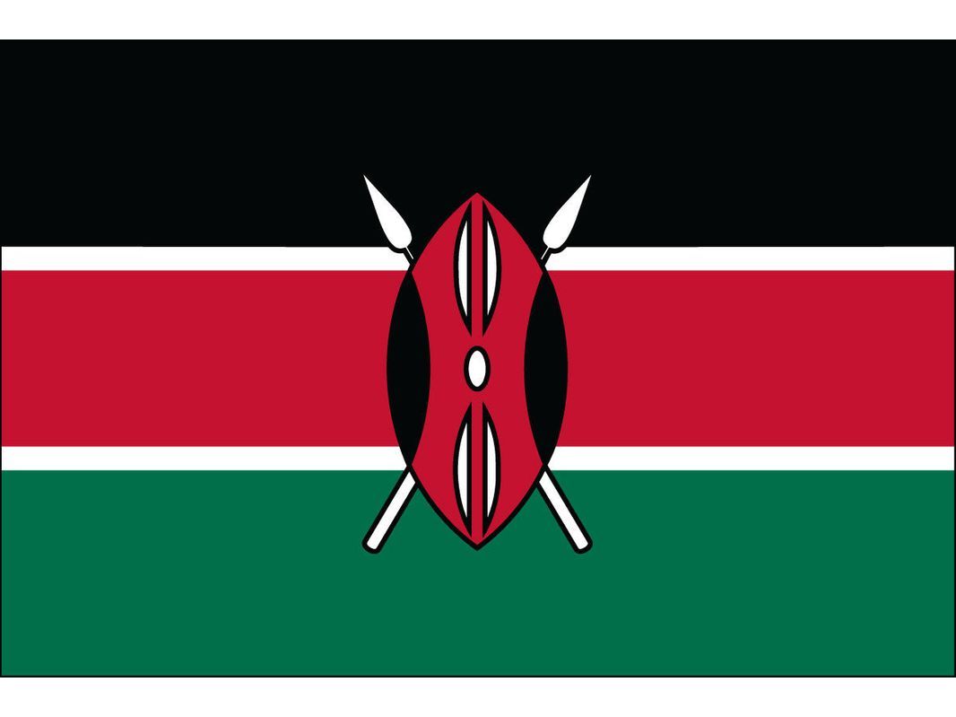 Kenya Flag for Outdoor Use