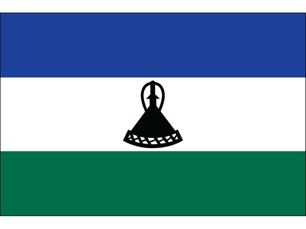 Lesotho Flag for Outdoor Use