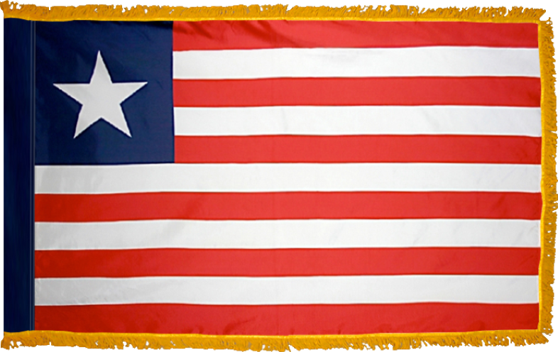 Liberia Flag for Indoor Use