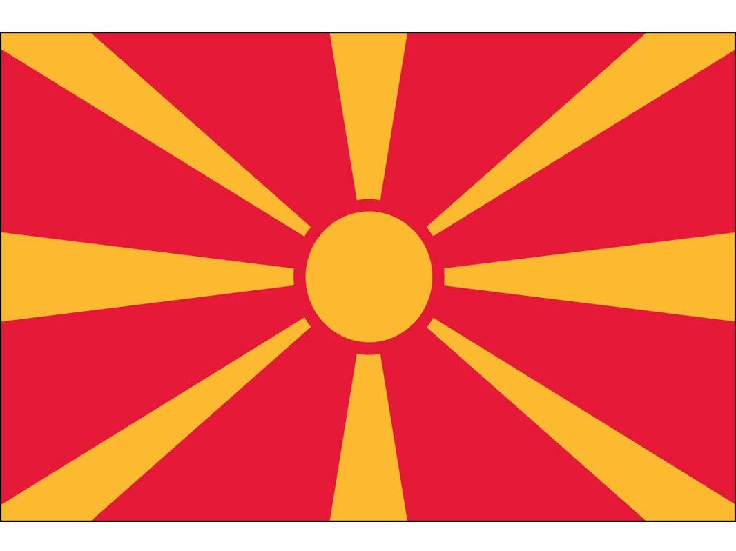 Macedonia Flag for Outdoor Use