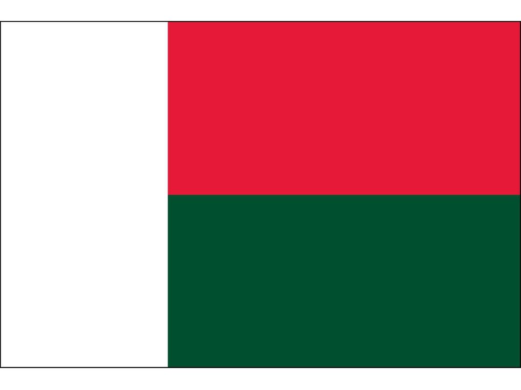 Madagascar Flag for Outdoor Use