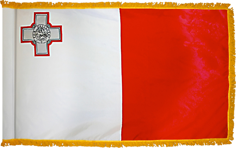 Malta Flag for Indoor Use