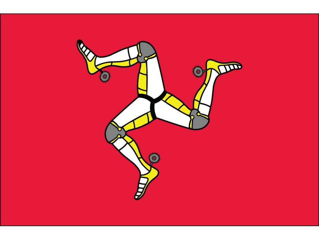 Isle of Man Flag for Outdoor Use -  3' x 5'