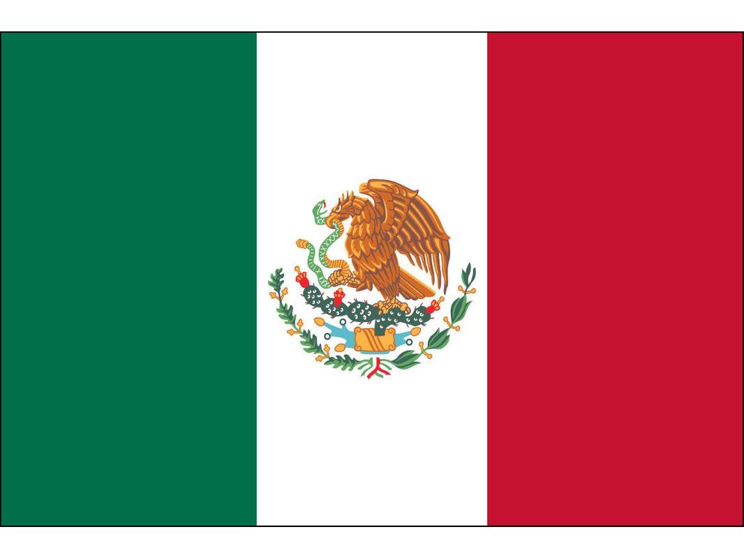 Mexico Flag for Outdoor Use