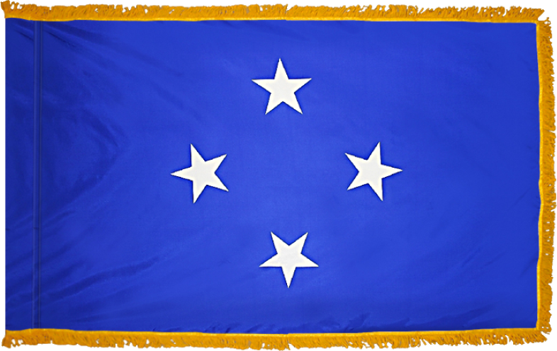 Micronesia Flag for Indoor Use