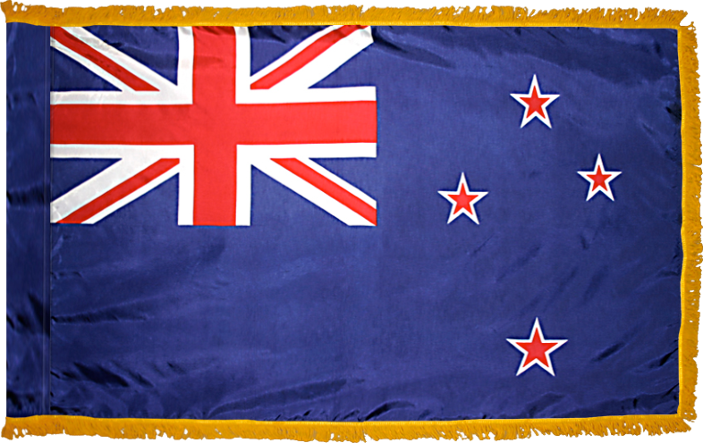New Zealand Flag for Indoor Use