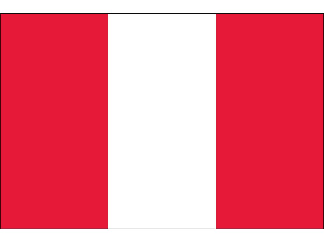 Peru (No Seal) Flag for Outdoor Use