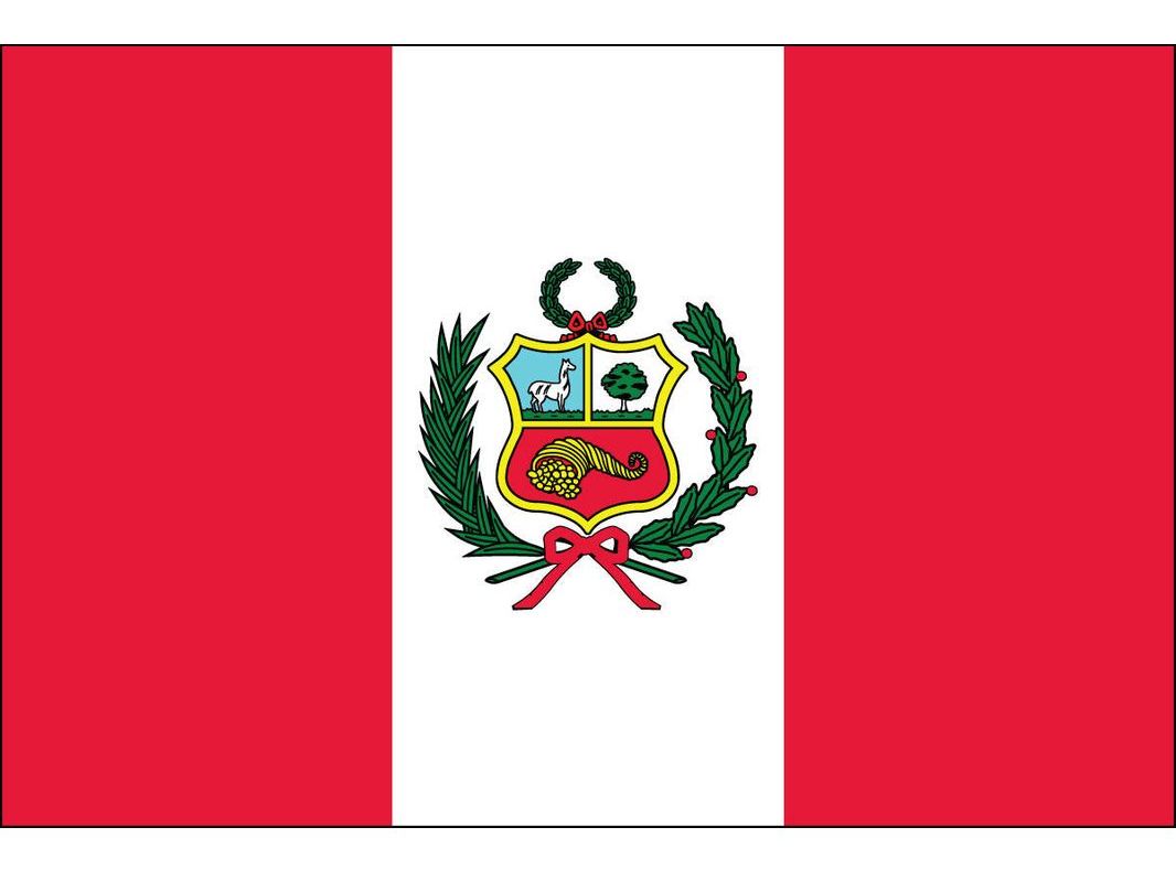 Peru Flag for Outdoor Use
