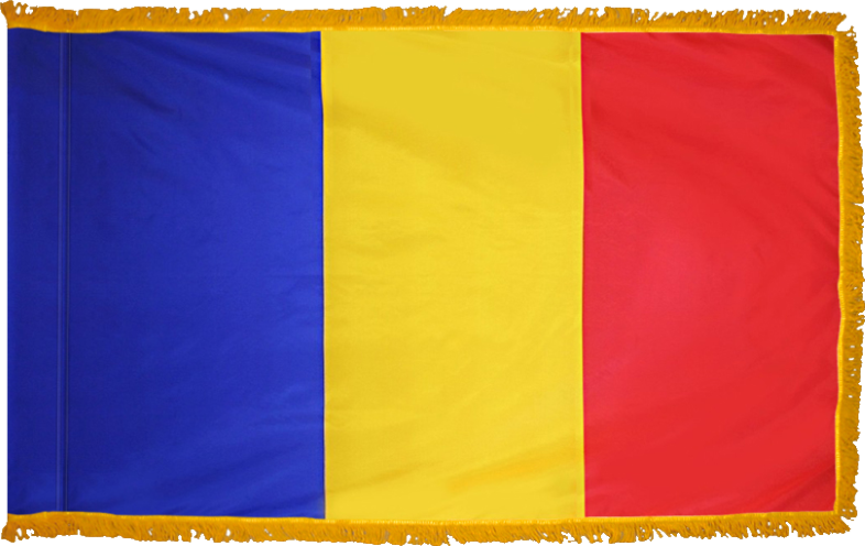 Romania Flag for Indoor Use