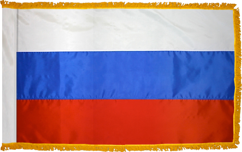Russian Federation Flag for Indoor Use