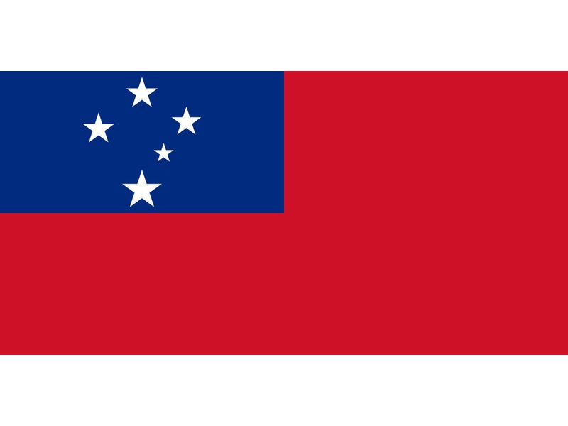 Samoa Flag for Outdoor Use