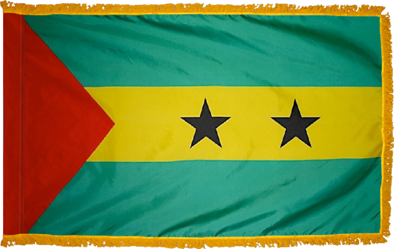 Sao Tome & Principe Flag for Indoor Use