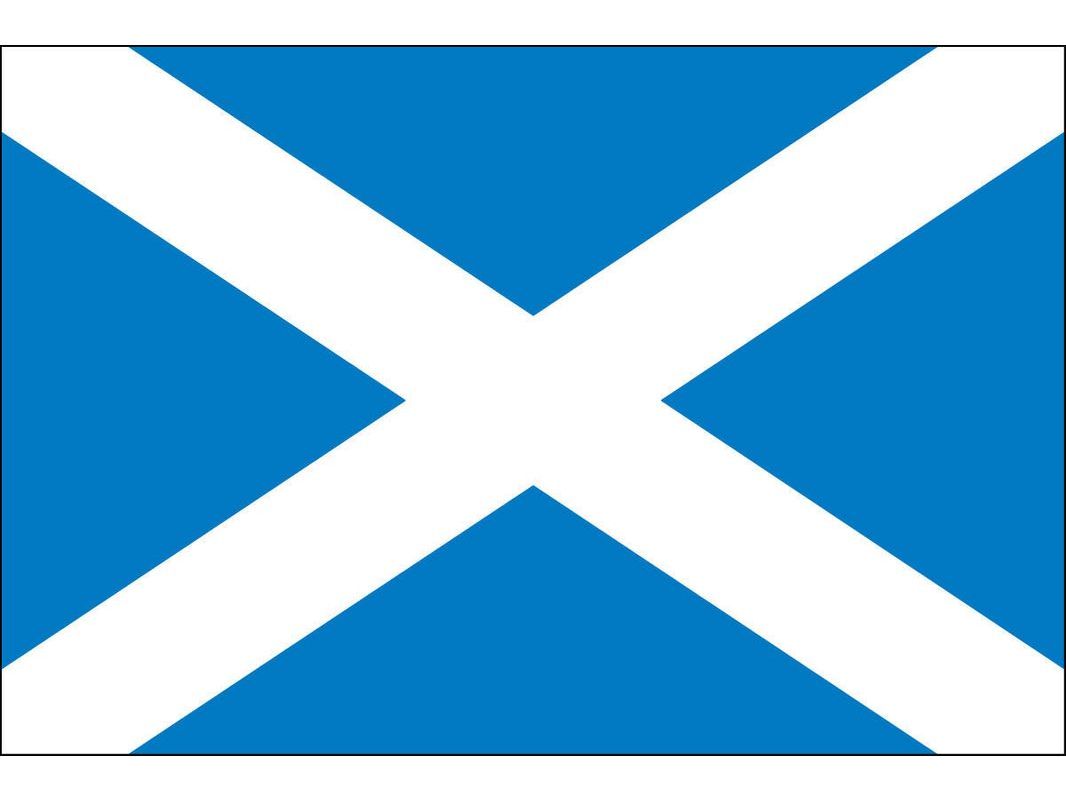 Scotland W/ Cross Flag for Outdoor Use