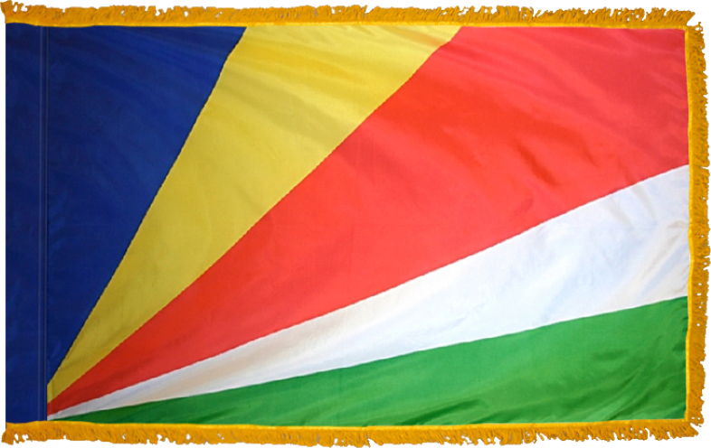 Seychelles Flag for Indoor Use