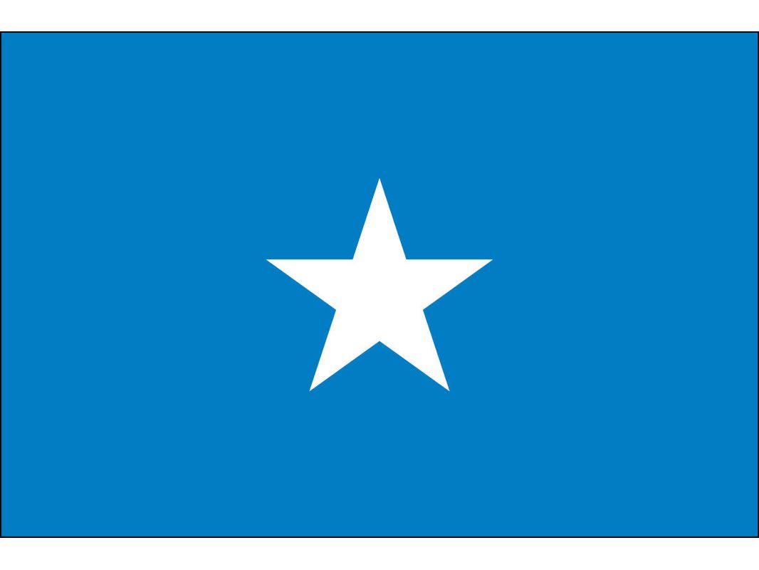 Somalia W/ Cross Flag for Outdoor Use