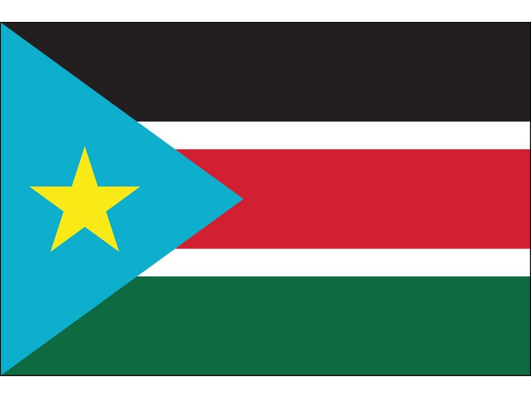 South Sudan Flag for Outdoor Use