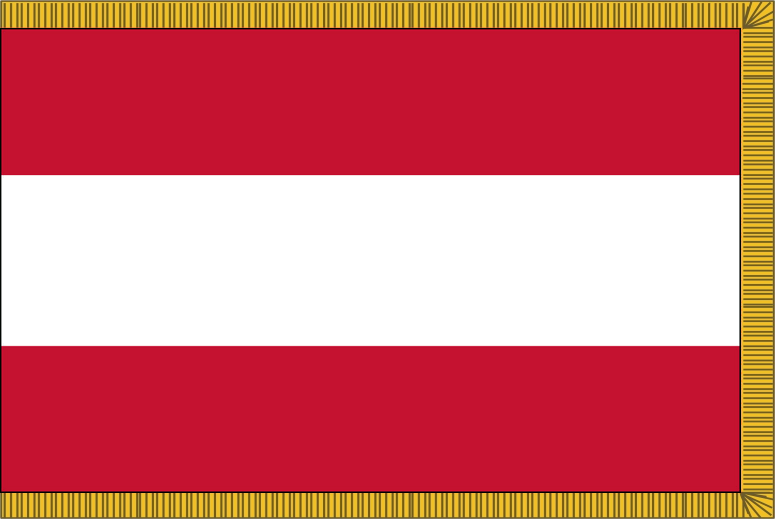 Tahiti Flag for Indoor Use